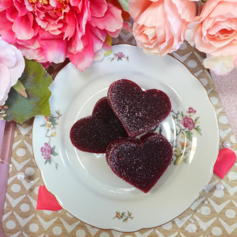 Duo de pâtes de fruits Coeur