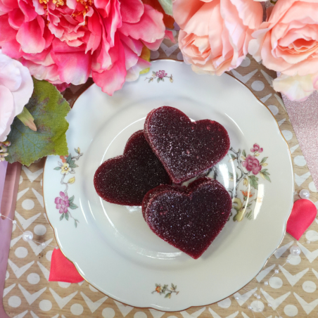 Petits Plaisirs | Duo pâtes de fruits Coeur Saint-Valentin - Montargis