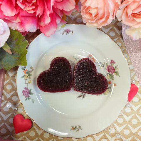 Duo de pâtes de fruits Coeur