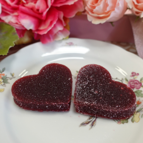 Duo de pâtes de fruits Coeur