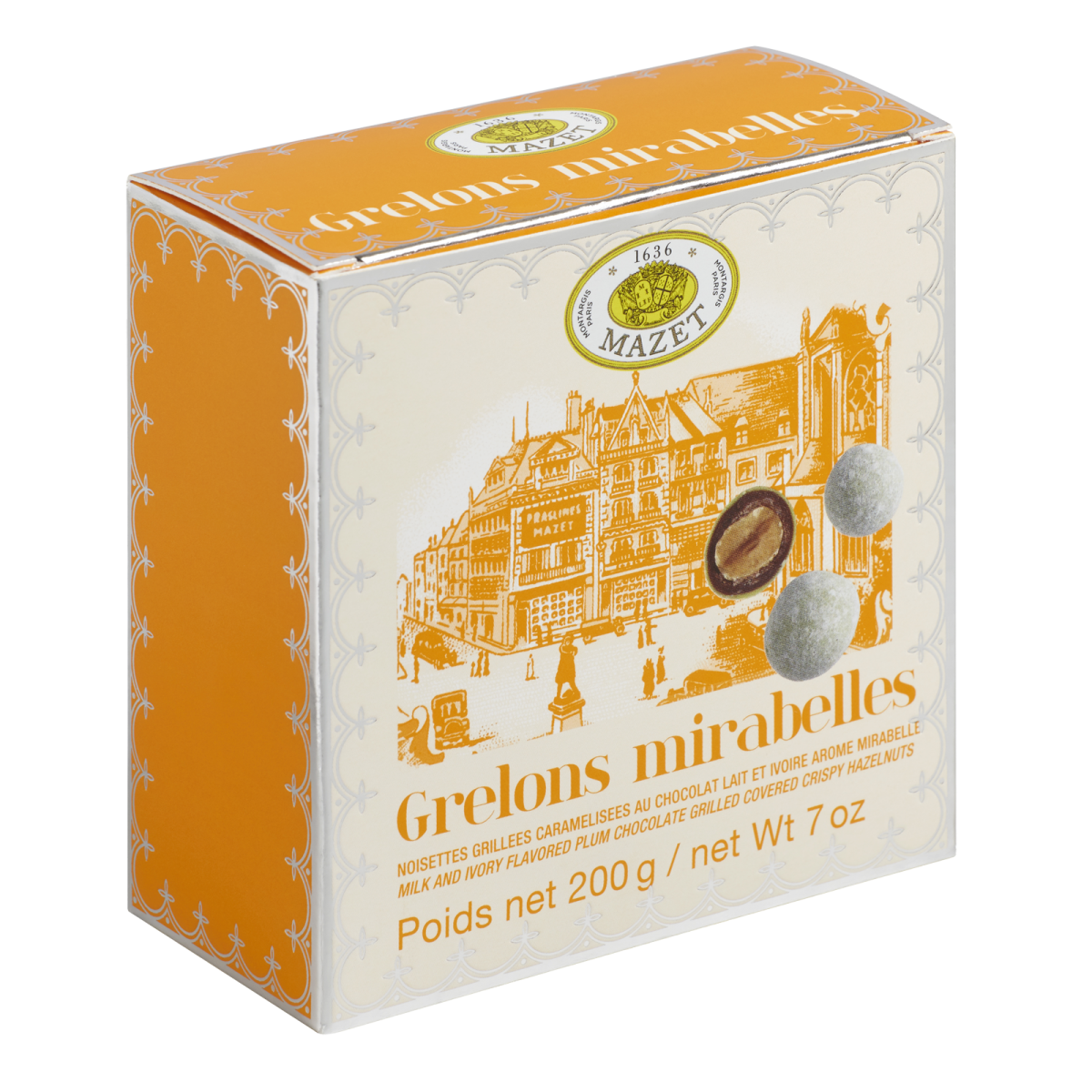 Grêlons Mirabelle | Grêlons-Mirabelles étui Confiserie 200g