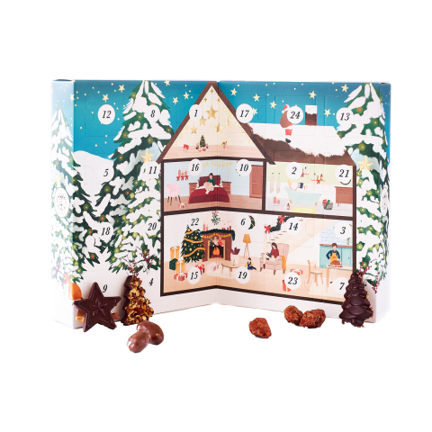 Calendrier de l'Avent Maison de Noël Chocolat & Confiserie