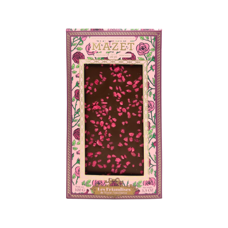 Route de la Rose 2025 | Tablette Chocolat Lait & Rose