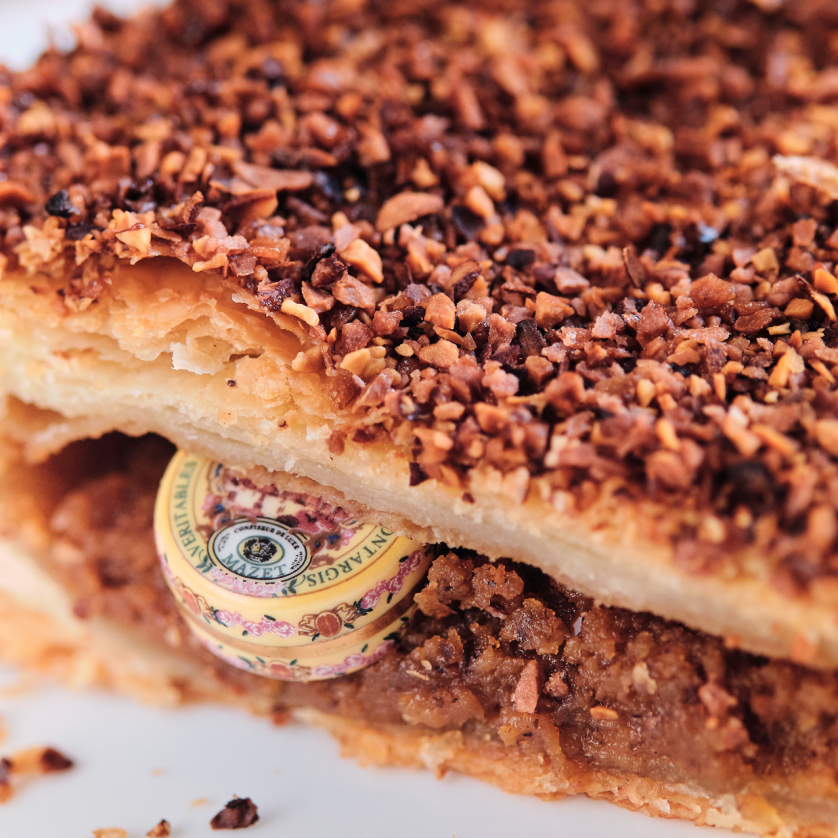 Galette des Rois à la Frangipane et Praslines - Pâtisserie - Montargis