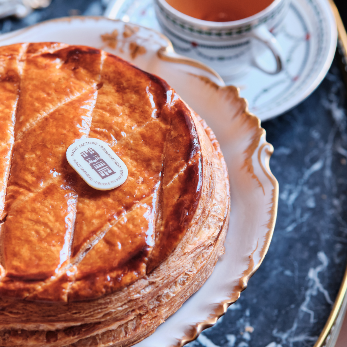 Galette traditionnelle Frangipane - Pâtisserie Confiserie Montargis