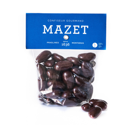 Amandes Chocolat Noir ı Mazet Confiseur