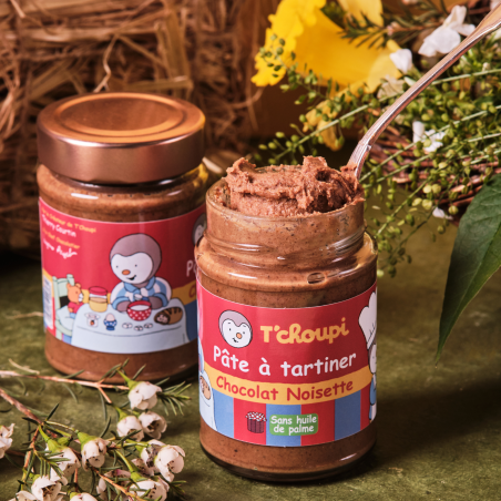 Petit-Déjeuner | Pâte à tartiner T'Choupi au Gianduja Noisette 200g