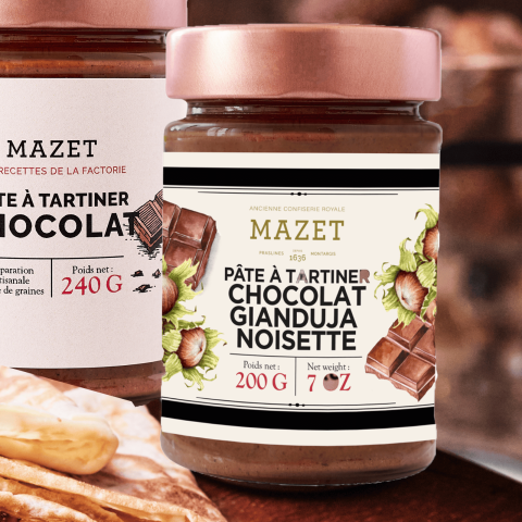 Pâte à Tartiner Mazet Gianduja Lait