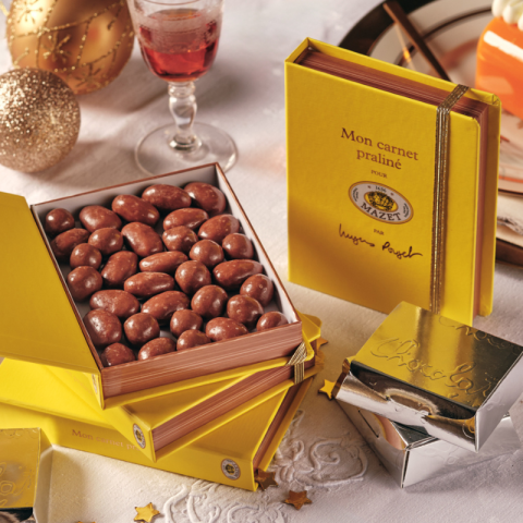 Confiserie | Carnet de gourmandises - Amandes & Noisettes au chocolat