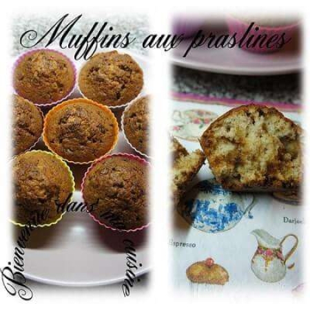 La recette de Céline : Muffins aux pralines