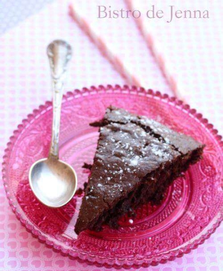 La recette de Bistro de jenna : Fondant au chocolat et courgette